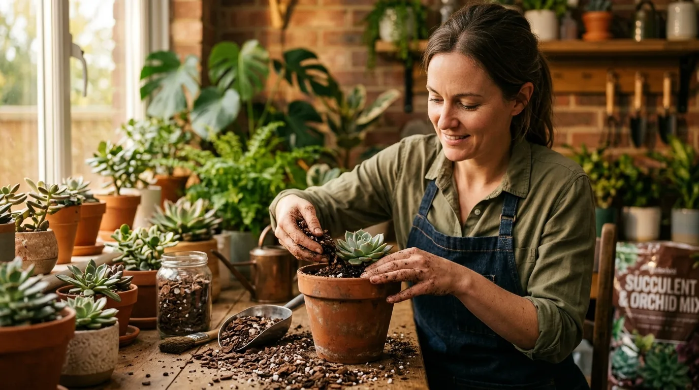 Mixing Orchid Soil With Cactus Soil